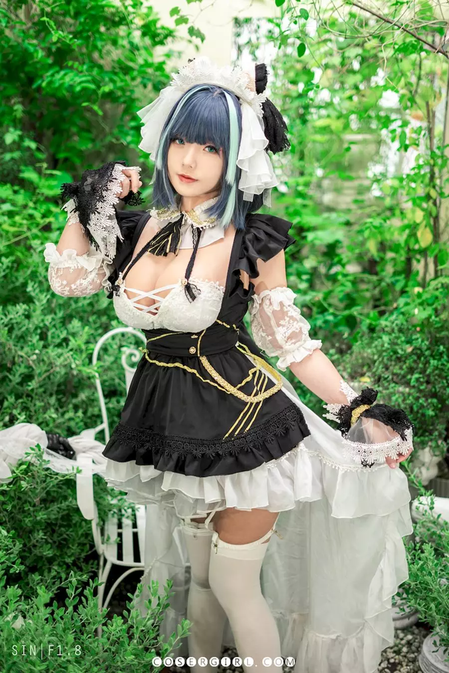 Messie Huang Cheshire猫耳造型特写
