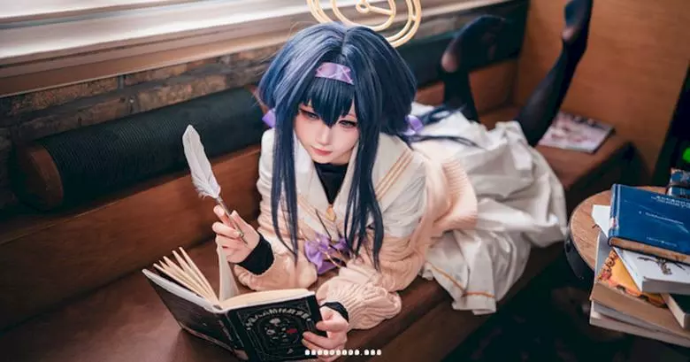 ran3 NO.008 古关忧写真：前一秒文艺学妹，下一秒冷面枪神？-coser福利社