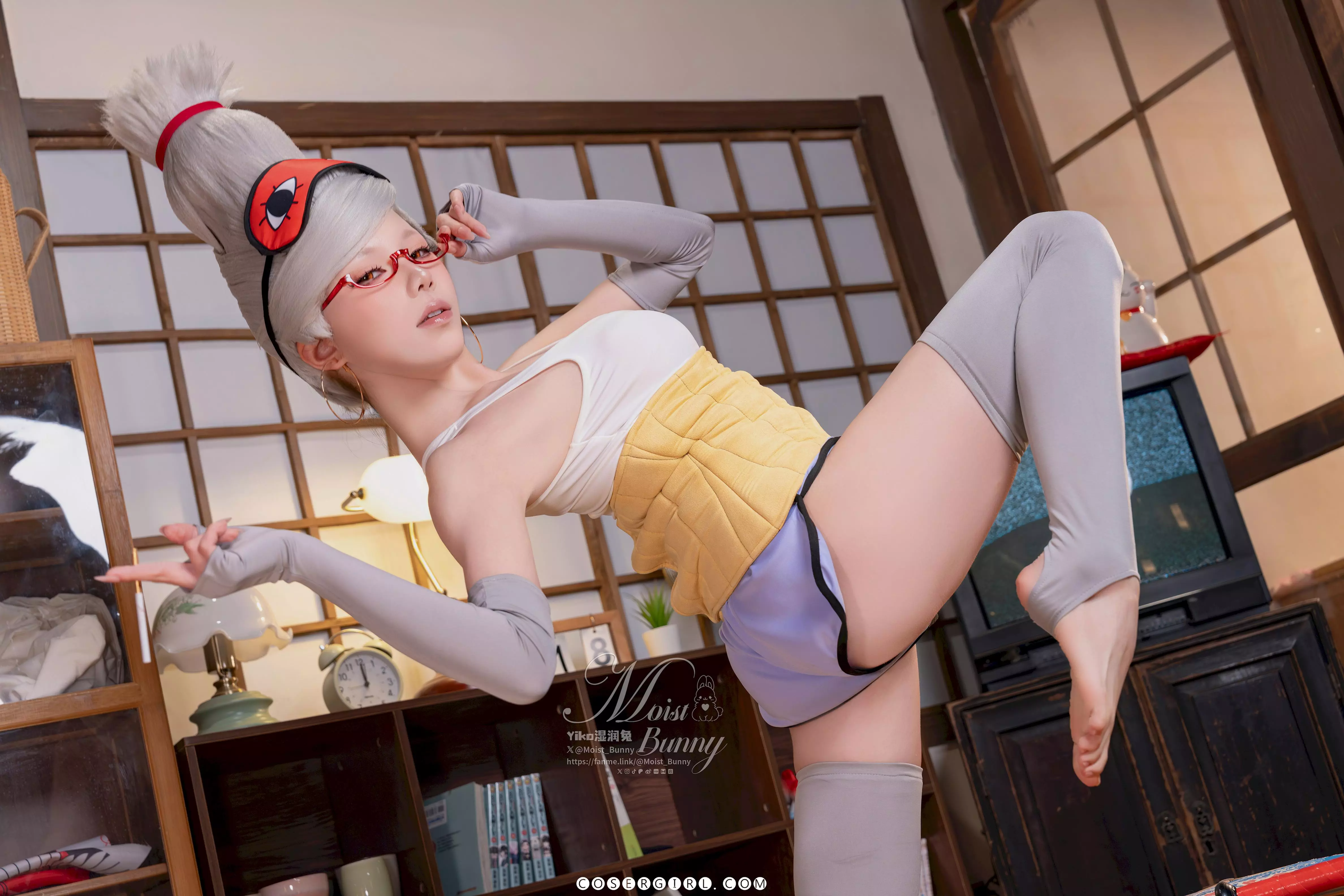 黏黏团子兔《胆大党-绫濑星子》写真-coser福利社