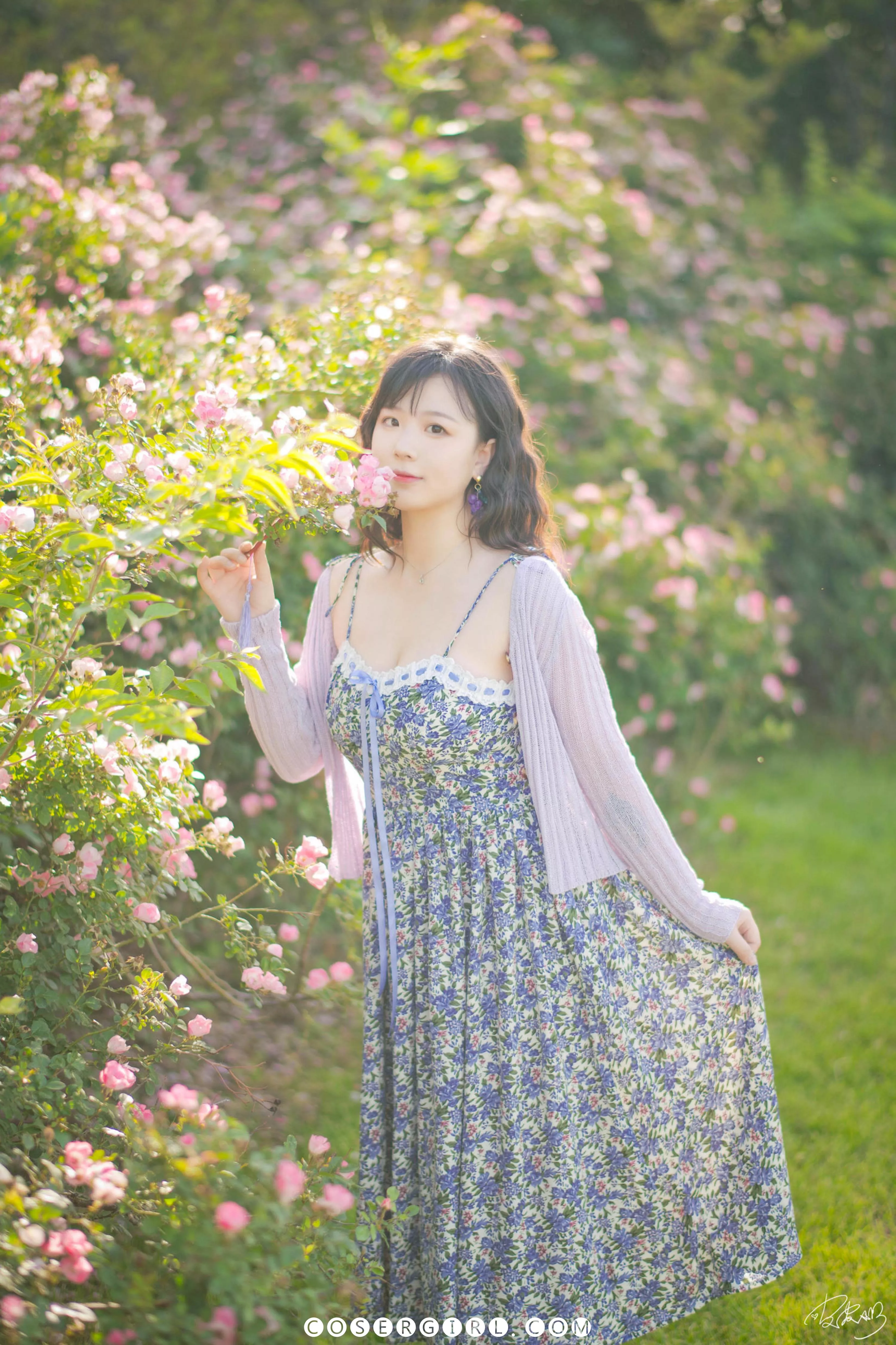 皮皮奶可可爱了啦 蔷薇花 - 花间漫步的温柔时光-COSERYYDS