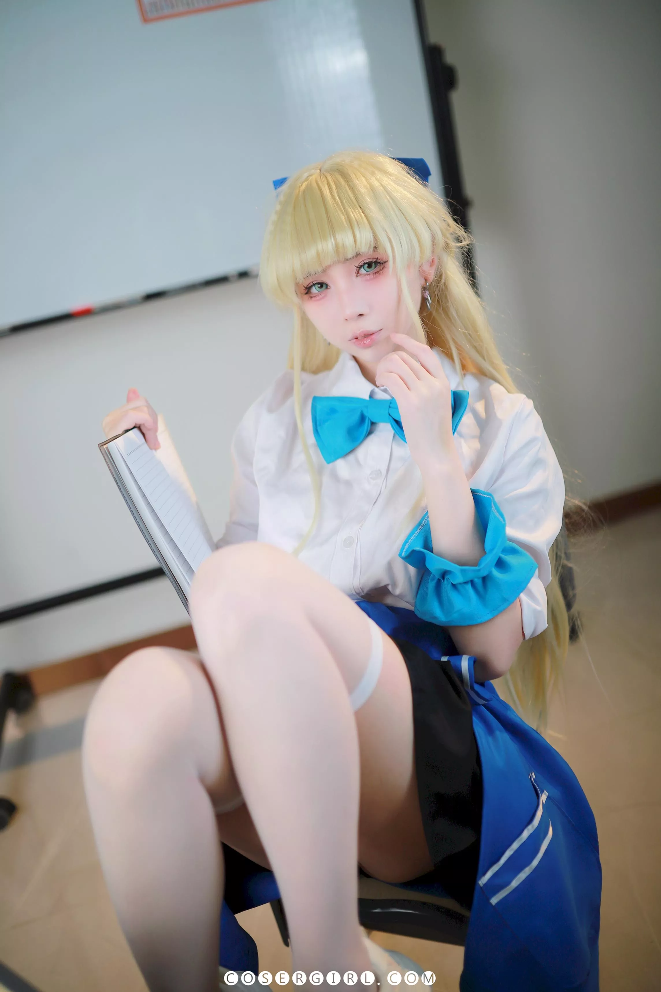 上杉绘梨落 蔚蓝档案 飞鸟马时 校服-coser福利社